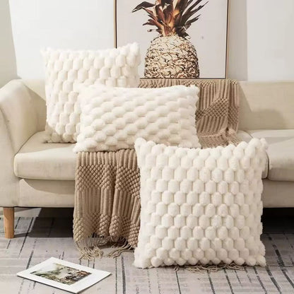 Soft Plush Throw Pillow Cover
