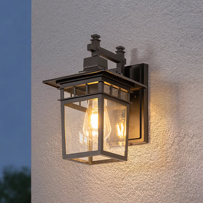 Rustic Outdoor Wall Light – Durable Metal Sconce