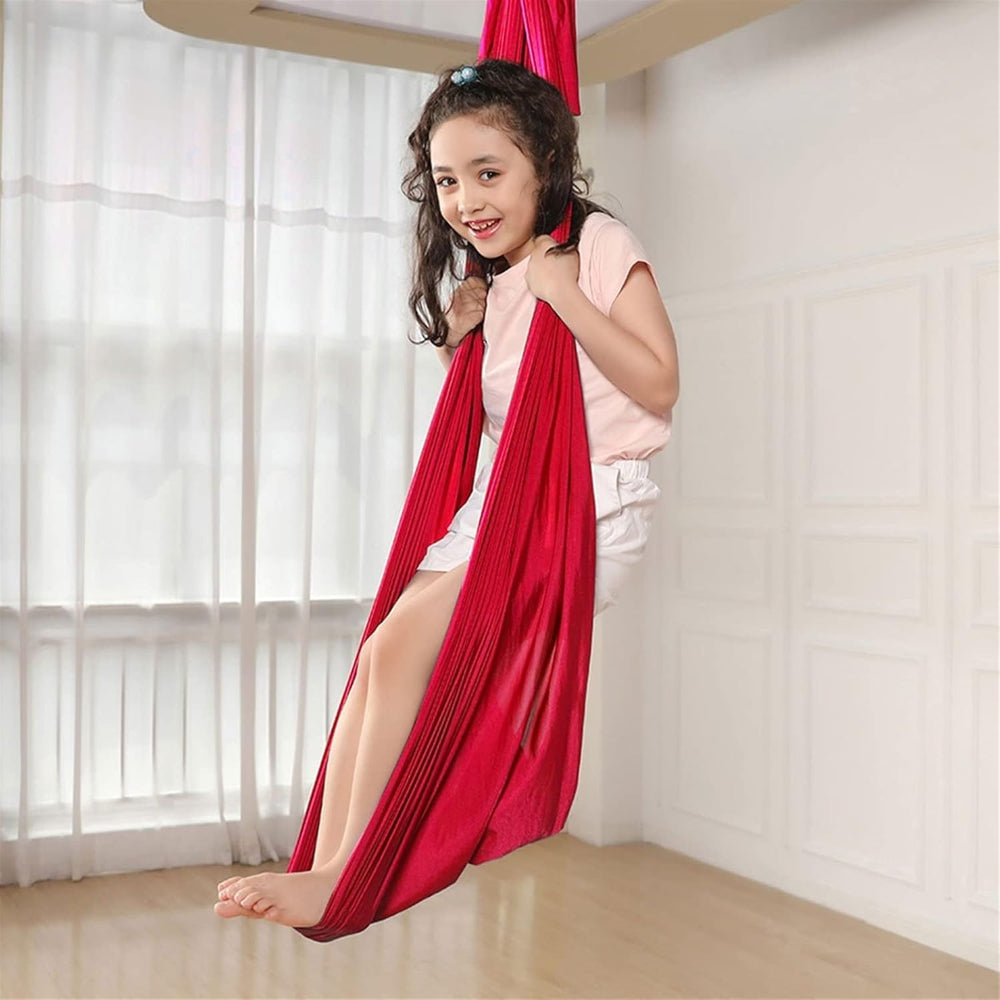 Kid's Safe Therapy Swing for Indoor Outdoor Use - Halri