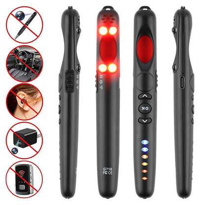Portable Spy Camera Detector and GPS Tracker Device