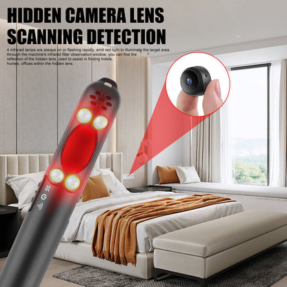 Portable Spy Camera Detector and GPS Tracker Device