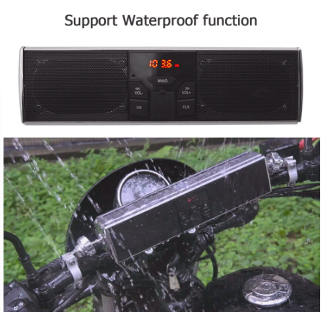 Waterproof Bike Audio Speakers