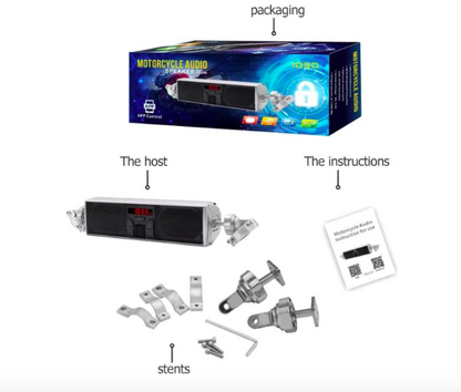 Waterproof Bike Audio Speakers
