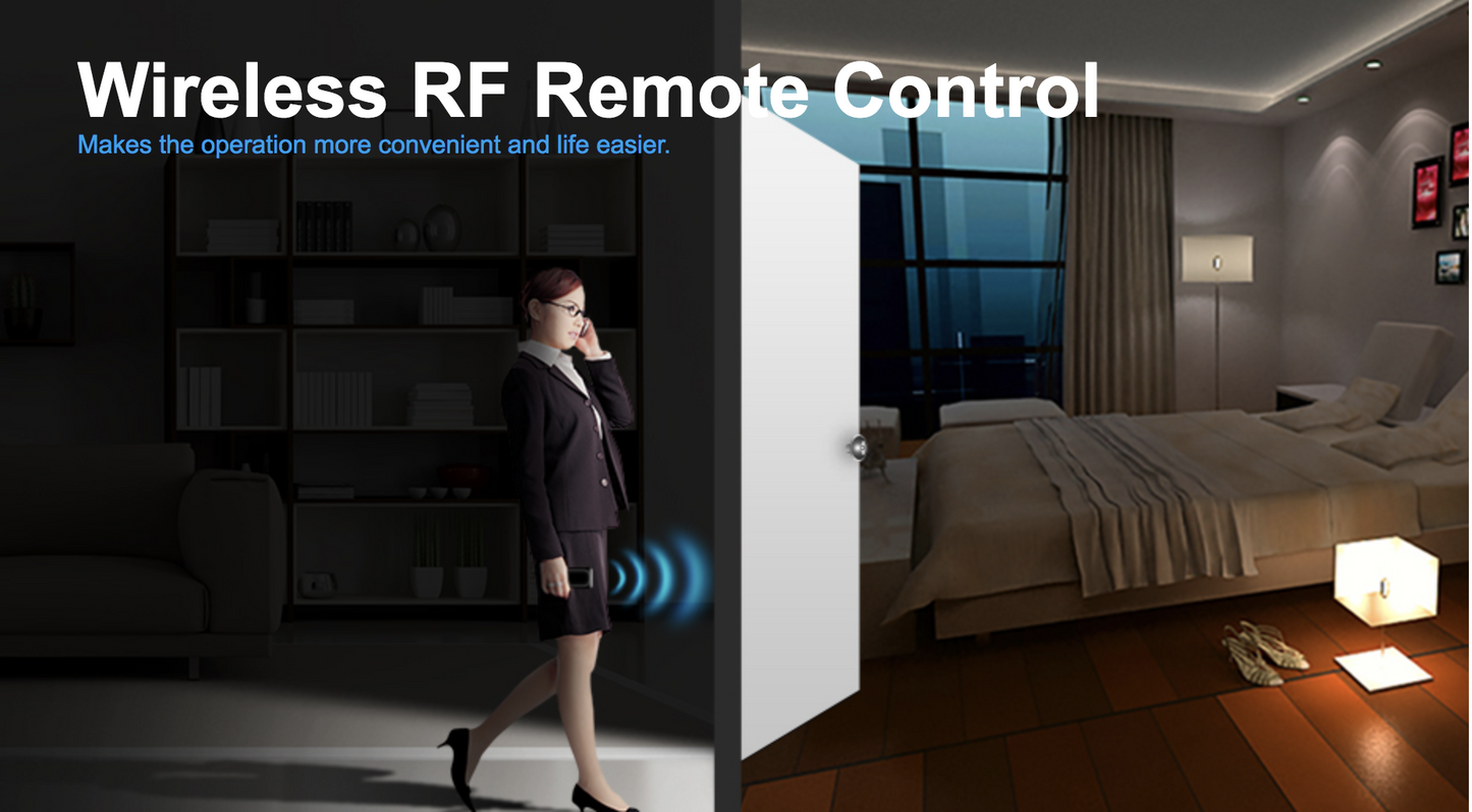 Elegant Smart Light Touch Switch - Balma Home