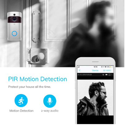 Wireless Home Doorbell Video Camera