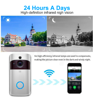 Wireless Home Doorbell Video Camera