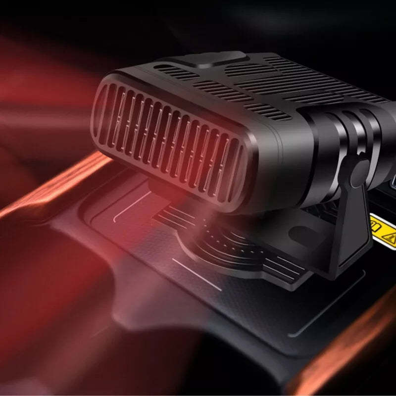 Compact Car Heater Defroster for Winter Warmth
