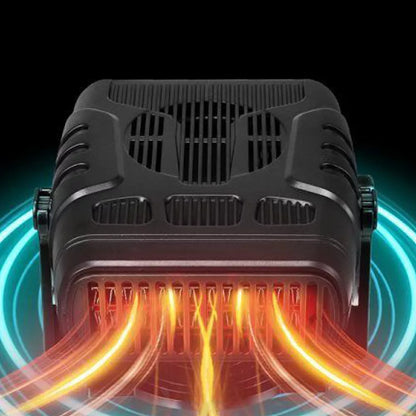 Compact Car Heater Defroster for Winter Warmth