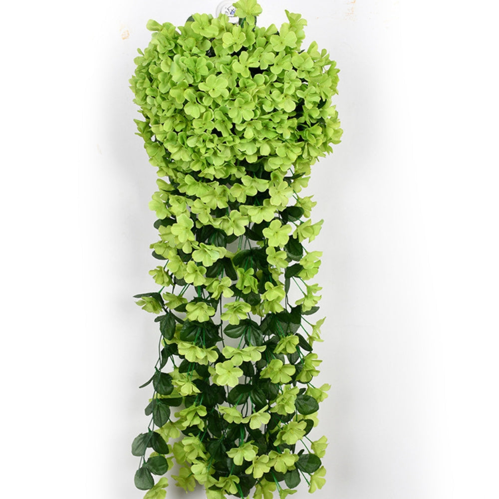 Beautiful Fake Flower Wall Hanging Decor
