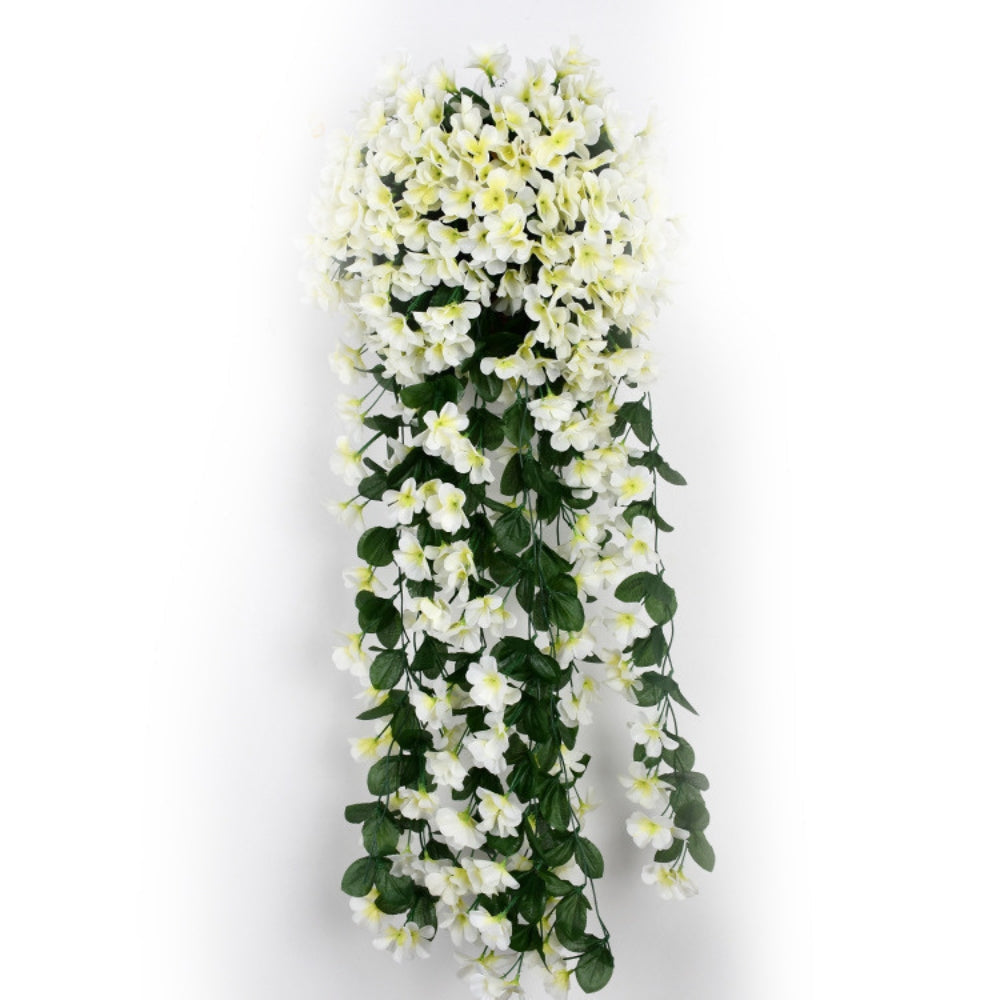 Beautiful Fake Flower Wall Hanging Decor