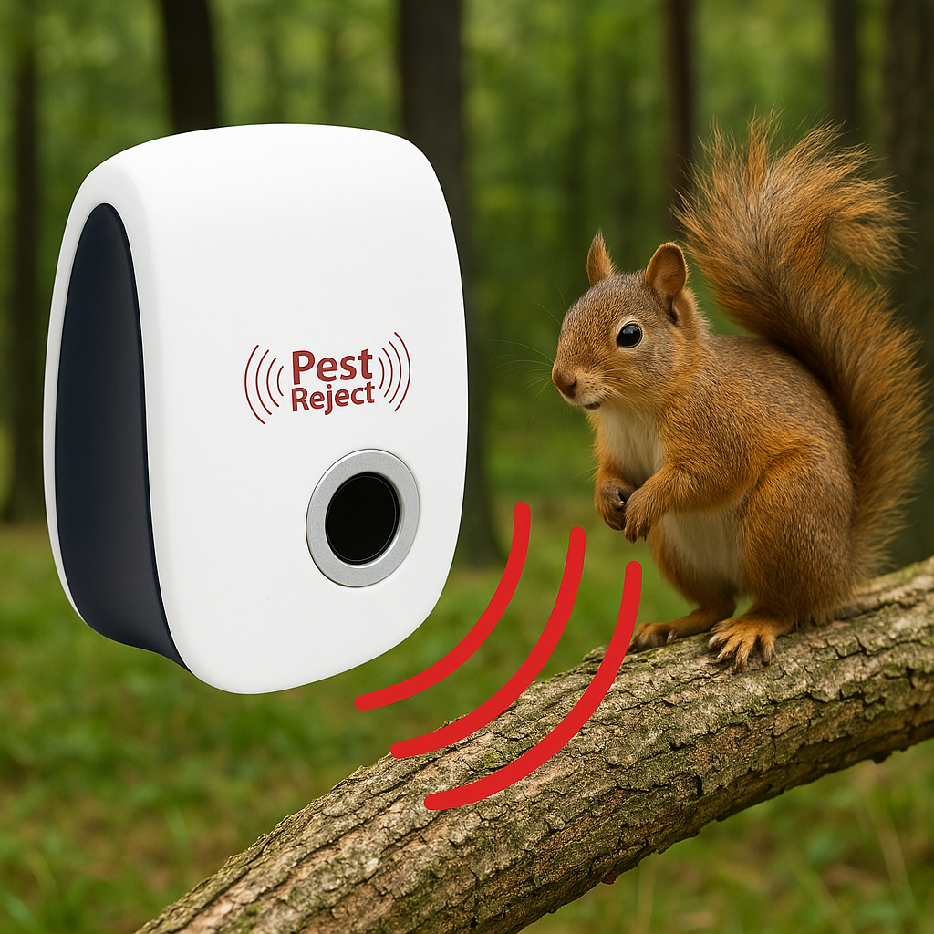 Effective Outdoor Squirrel Deterrent - Halri