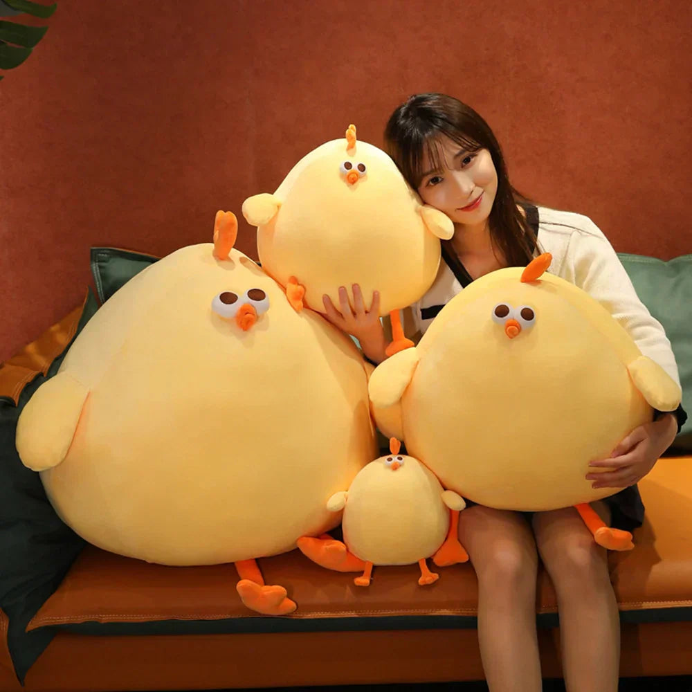 Soft Plush Mother Hen Cushion for Kids - Halri
