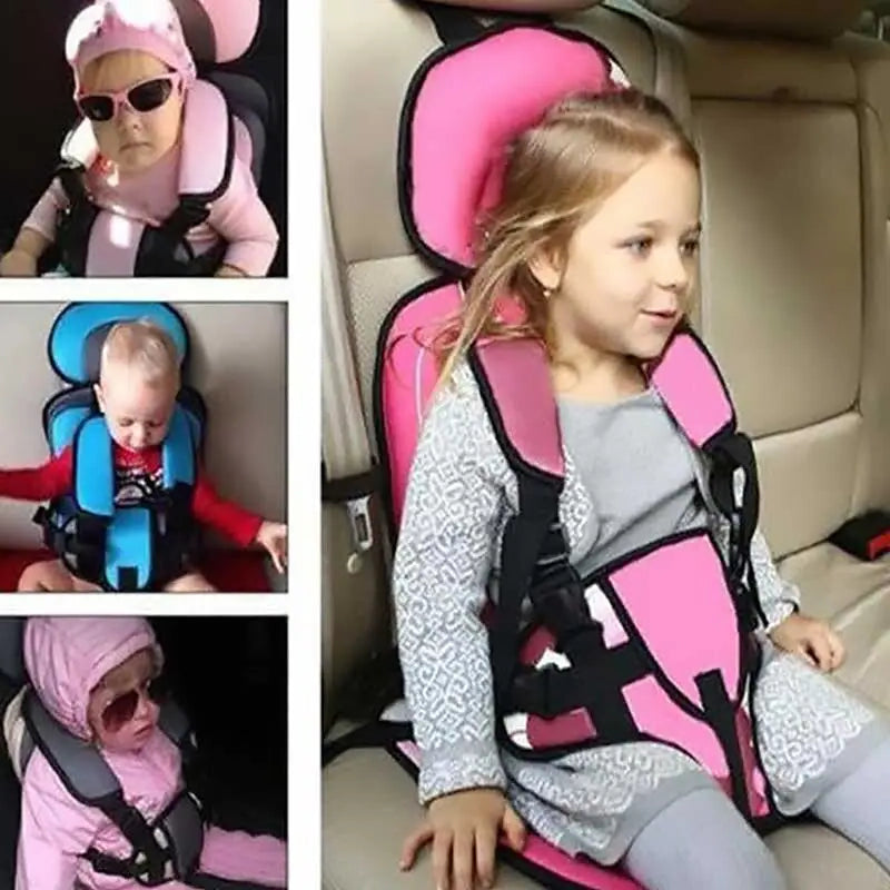 Kids Car Booster Seat Cushion Adjustable Support Pad