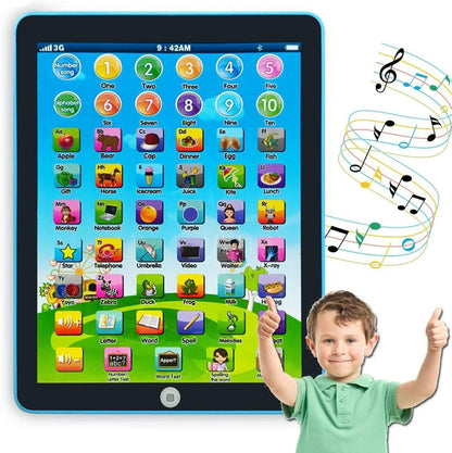Fun Kids Learning Tablet Interactive Educational Toy - Halri