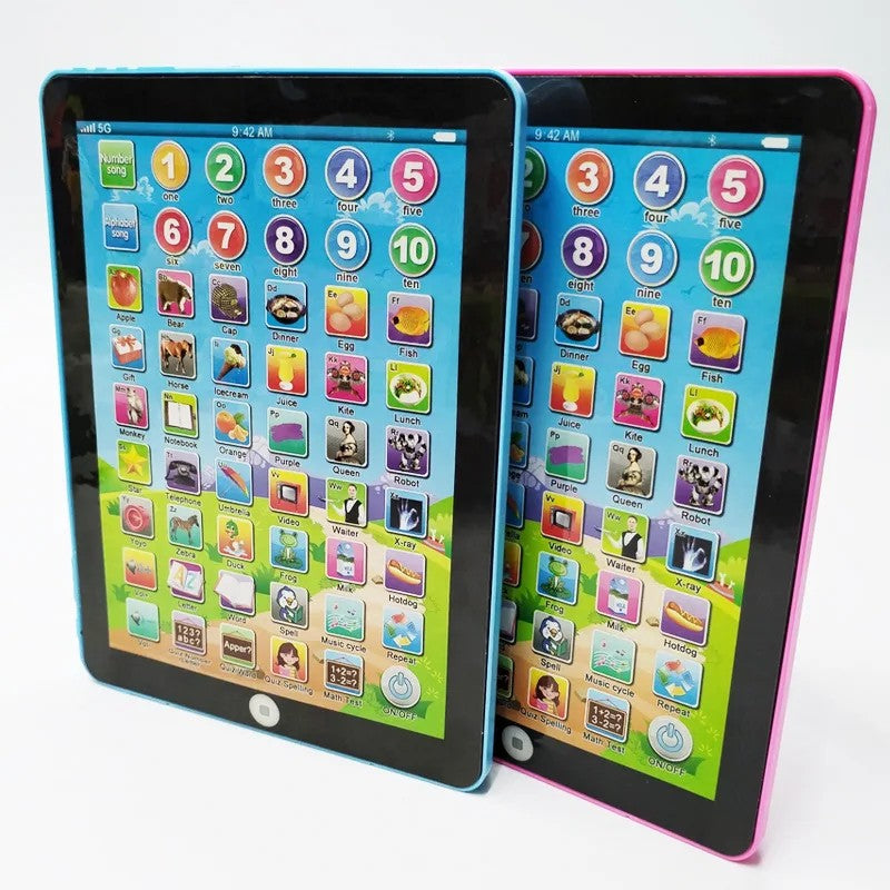 Children's Educational Tablet Interactive Learning Toy for 3-6 Year Olds ABS Plastic