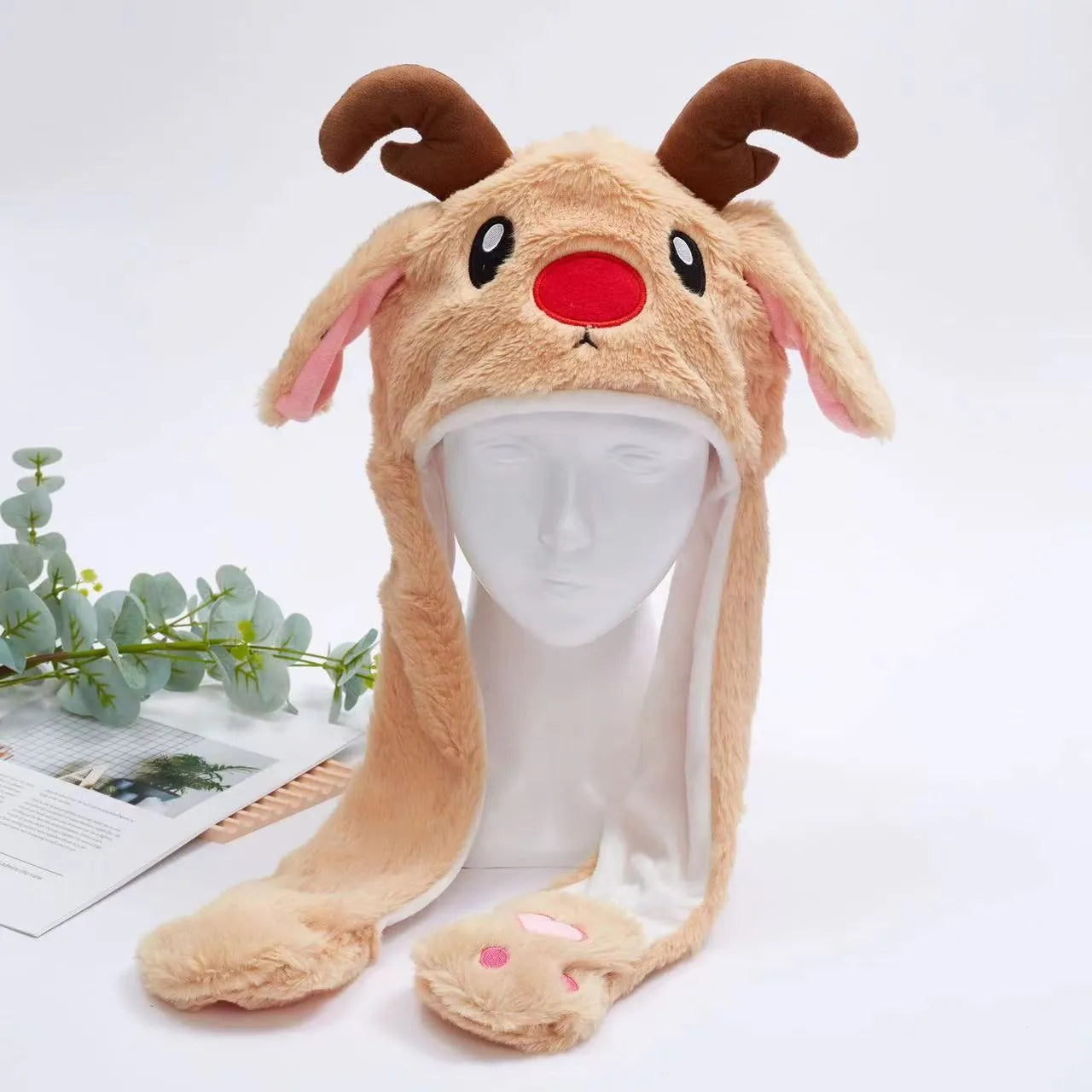 Fun Bunny Hat with Flappy Ears