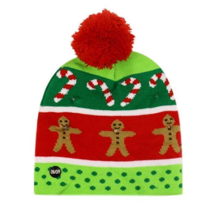 Fun Holiday LED Beanie Hat