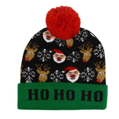 Fun Holiday LED Beanie Hat