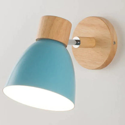 Modern Wooden Wall Light Scandinavian Style