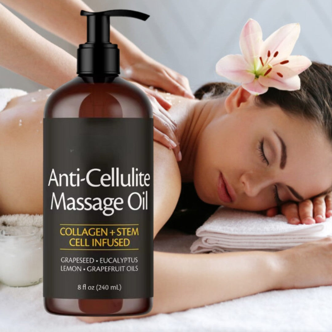 Natural Anti-Cellulite Body Oil for Smoother Skin - Halri