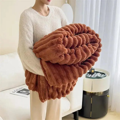 Halri | Soft Fleece Throw Blanket Warm Cozy