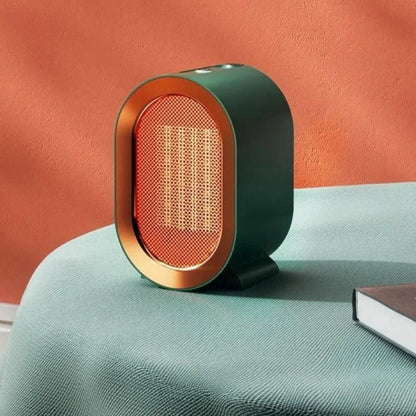 Compact Portable Heater with Thermostat - Silent and Eco Friendly - Halri
