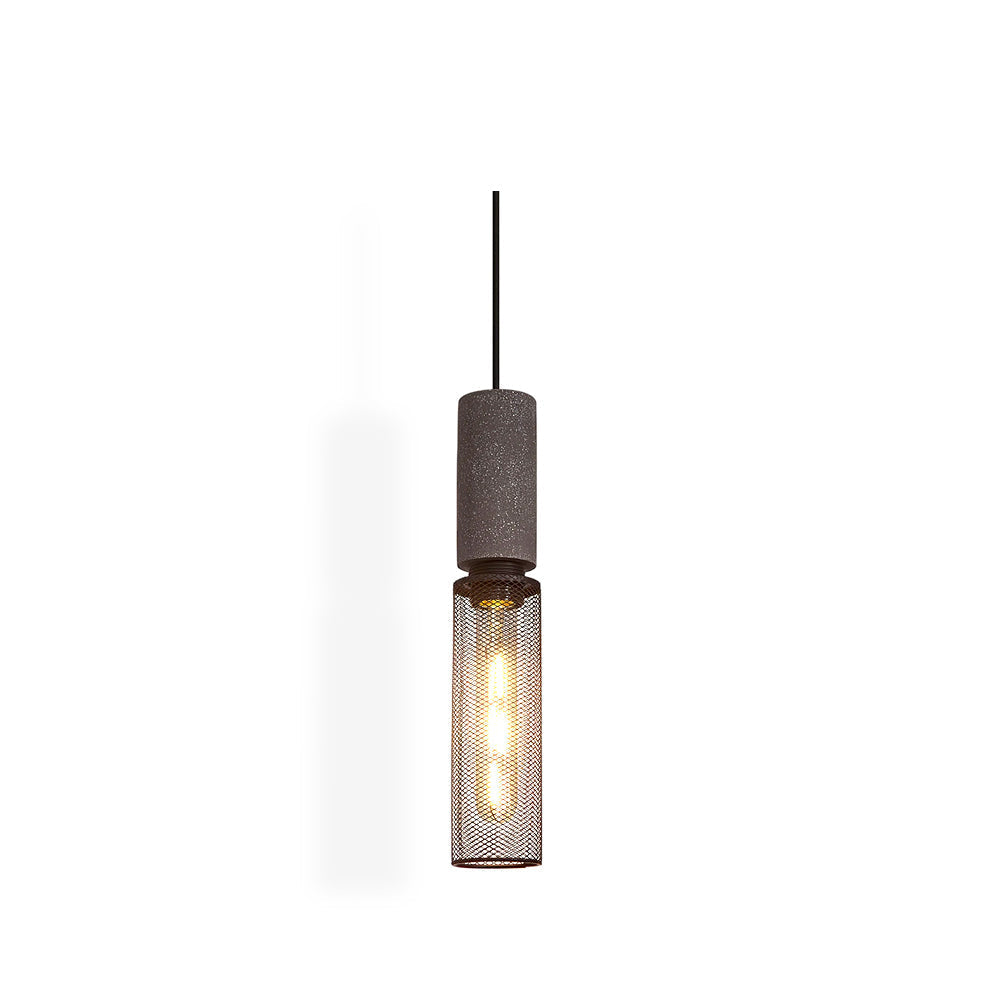 Sleek Metal Hanging Ceiling Light - Halri