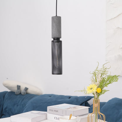 Sleek Metal Hanging Ceiling Light