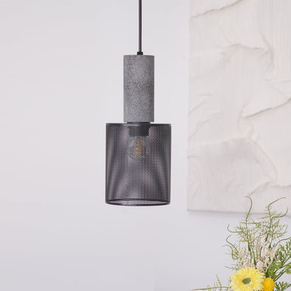 Sleek Metal Hanging Ceiling Light