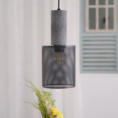 Sleek Metal Hanging Ceiling Light