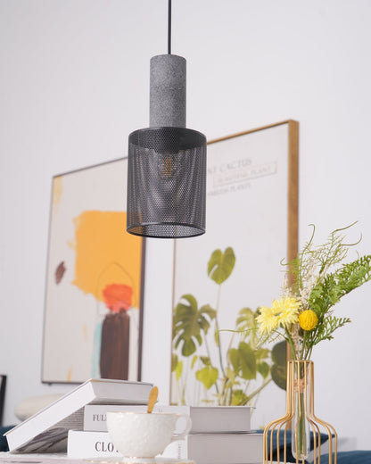 Sleek Metal Hanging Ceiling Light