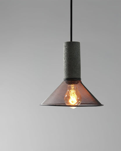 Sleek Metal Hanging Ceiling Light