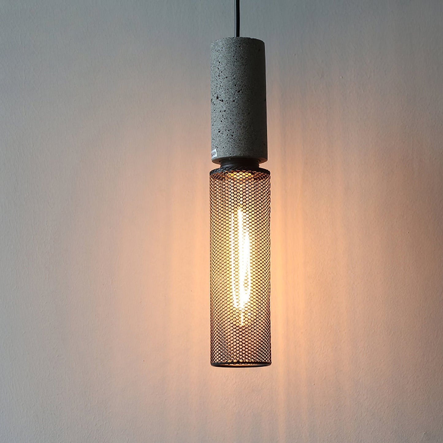 Sleek Metal Hanging Ceiling Light