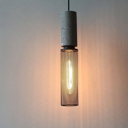 Sleek Metal Hanging Ceiling Light