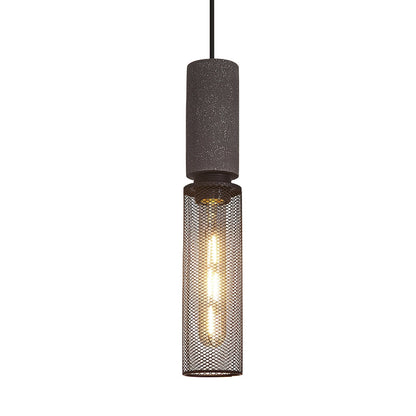 Sleek Metal Hanging Ceiling Light