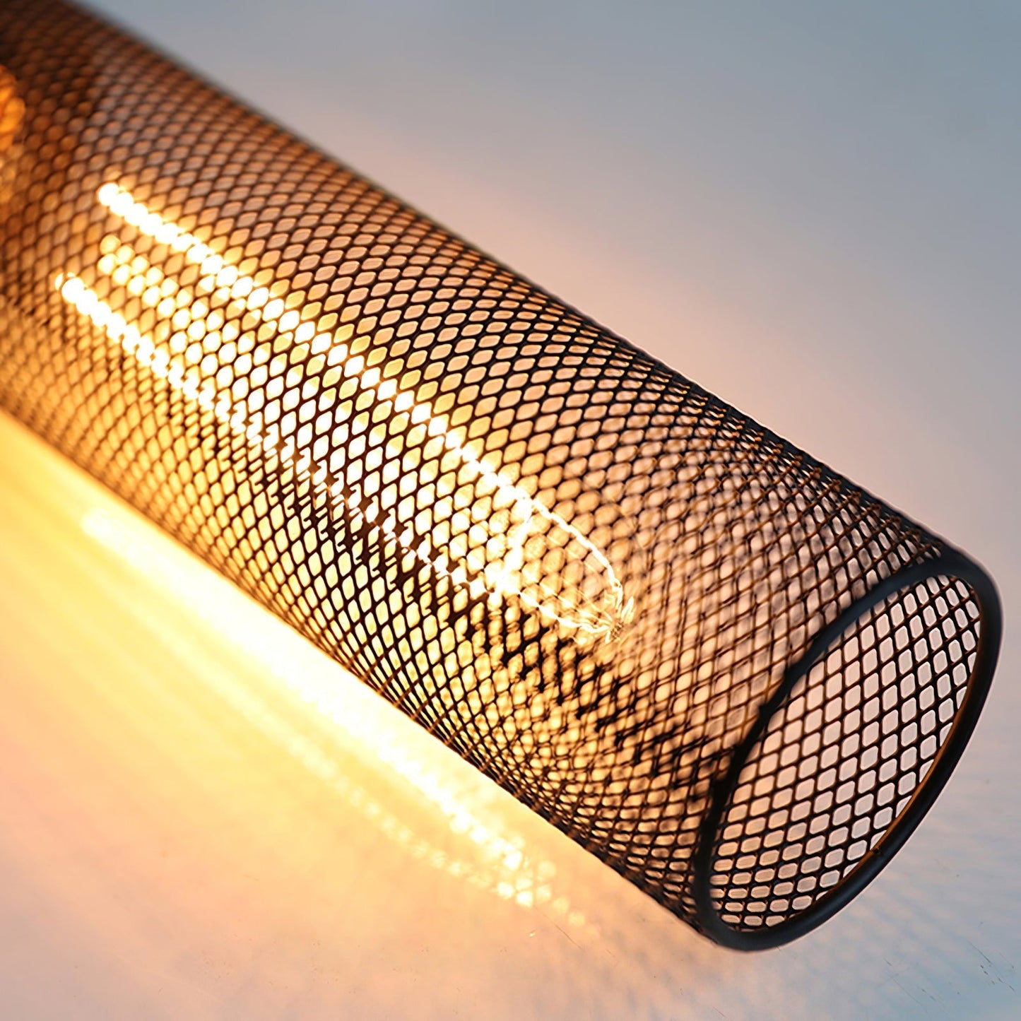 Sleek Metal Hanging Ceiling Light
