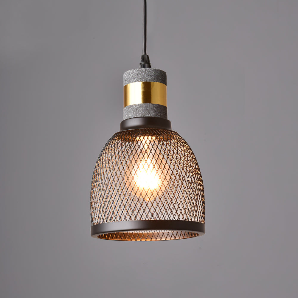 Sleek Metal Hanging Ceiling Light