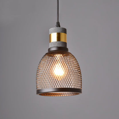 Sleek Metal Hanging Ceiling Light