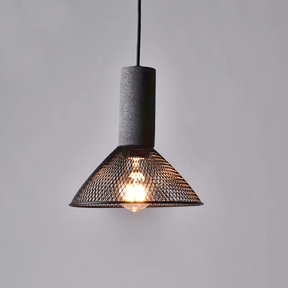 Sleek Metal Hanging Ceiling Light