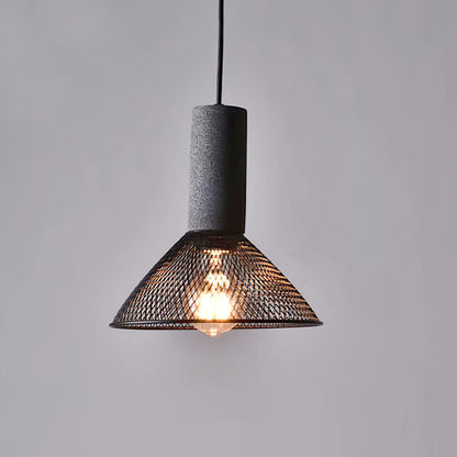 Sleek Metal Hanging Ceiling Light