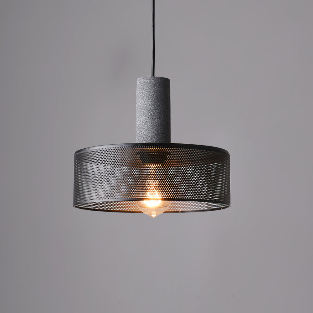 Sleek Metal Hanging Ceiling Light