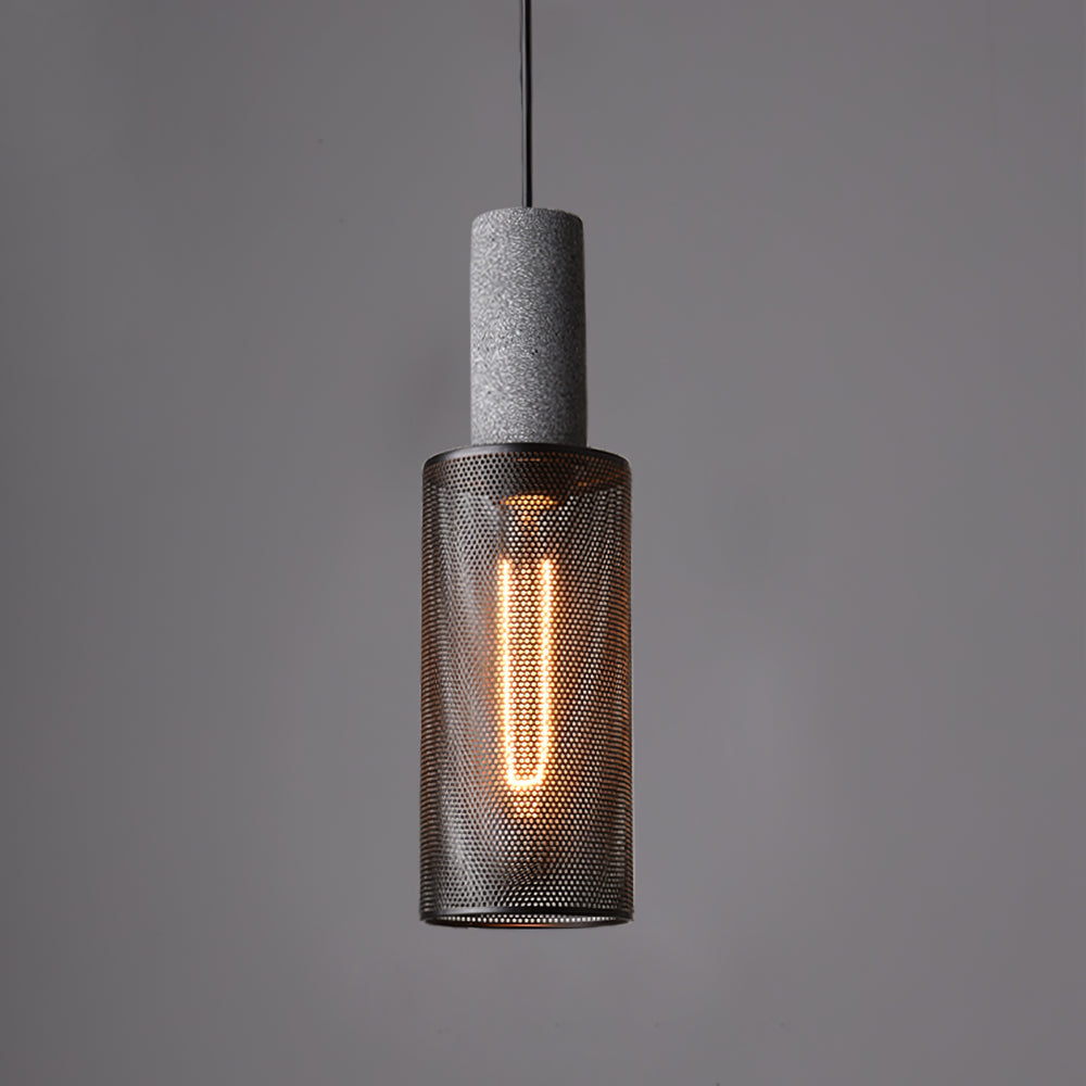 Sleek Metal Hanging Ceiling Light