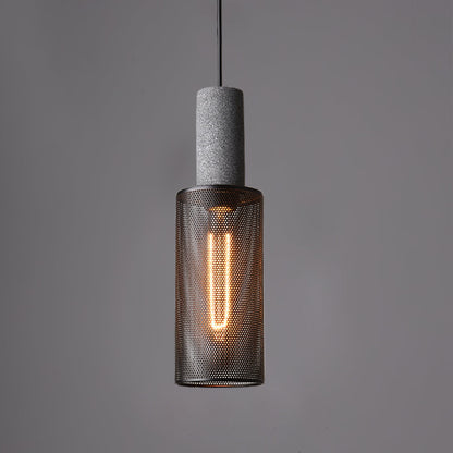 Sleek Metal Hanging Ceiling Light