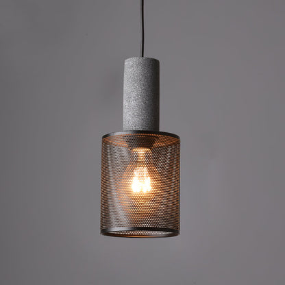 Sleek Metal Hanging Ceiling Light