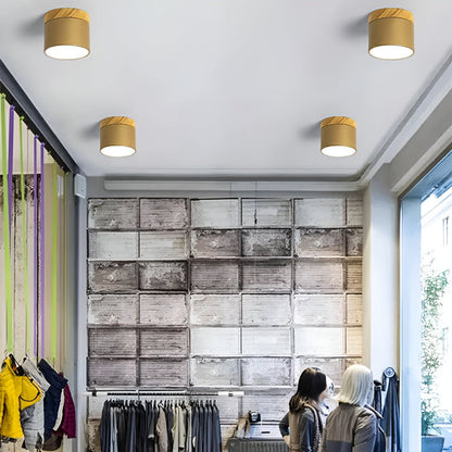 Contemporary LED Ceiling Light Fixture with Nordic Design – Soft Warm Illumination for Modern Spaces 5