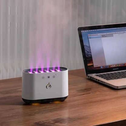 Cool Mist Humidifier for Bedroom with 6 Nozzles and 7 LED Colors - Quiet Air Humidifier for Fresh Indoor Atmosphere 1