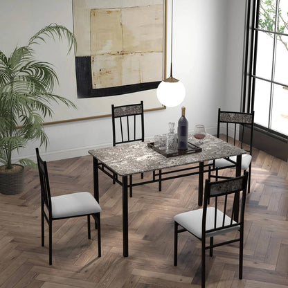 Luxury Look Marble Kitchen Table - Halri