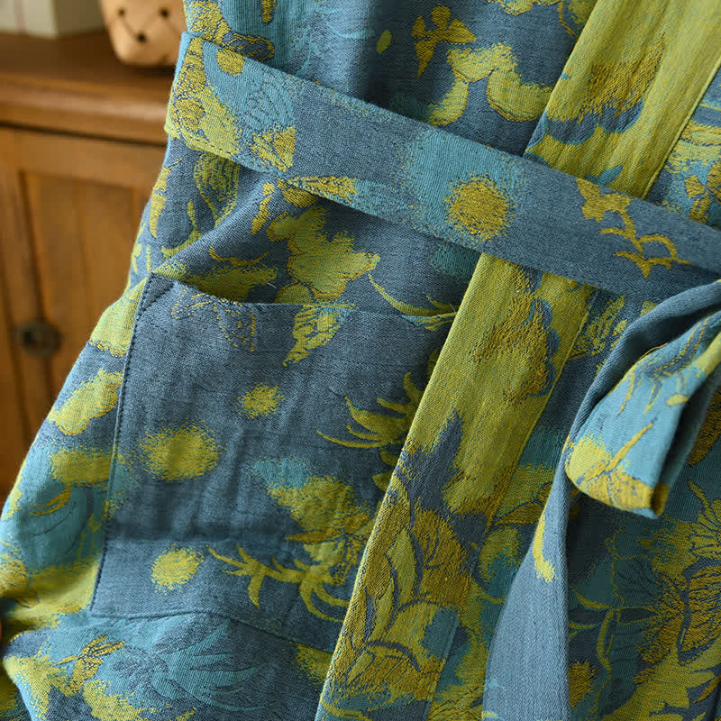 Plush Double Layer Spa Bathrobe