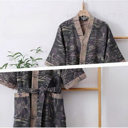 Soft Breathable Women's Kimono Bath Robe