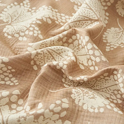 Soft Floral Throw Blanket